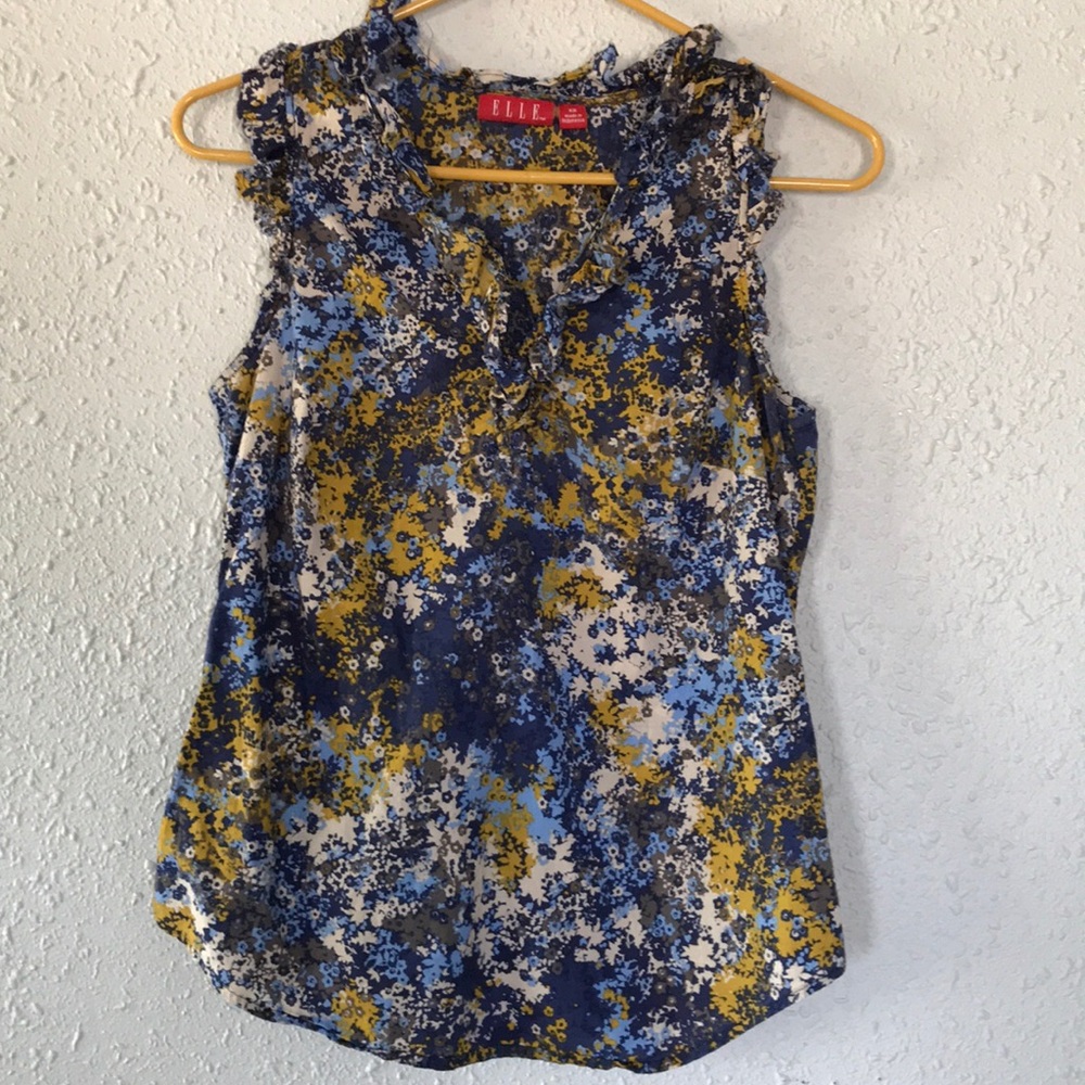 Elle sleeveless blouse